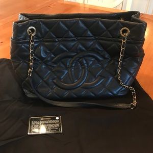 2014 Chanel Caviar Leather Tote